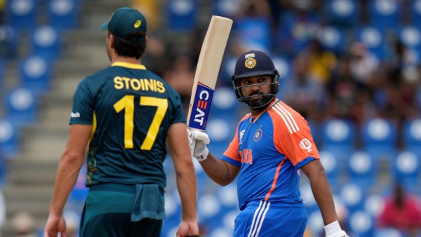 T20 World Cup 2024 Rohit Sharma slams his fastest T20I half-century notches up joint third-fastest fifty for India