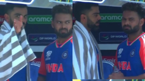 Virat Kohli Angry with Rishabh Pant Virat Kohli Angry with Rishabh Pant