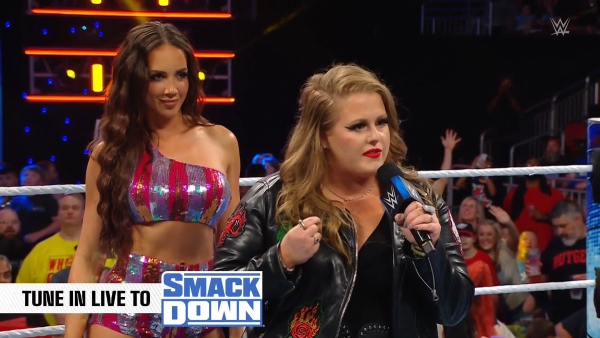 Chelsea Green and Piper Niven on SmackDown image courtesy X