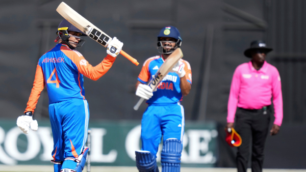 ZIM vs IND Abhishek Sharma s Explosive Maiden T20I Century Lights Up Twitter Silences Critics in Style