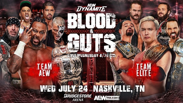 AEW Blood amp amp Guts 2024 match poster image courtesy X AEW Blood amp amp Guts 2024 match poster image courtesy X