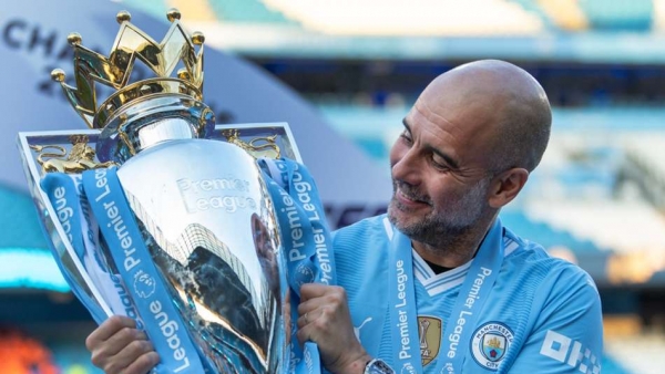 Guardiola happy at Man City amid England links