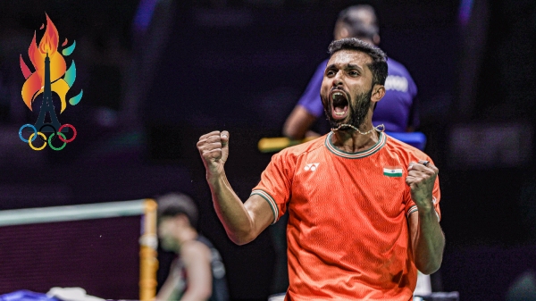 HS Prannoy Paris Olympics