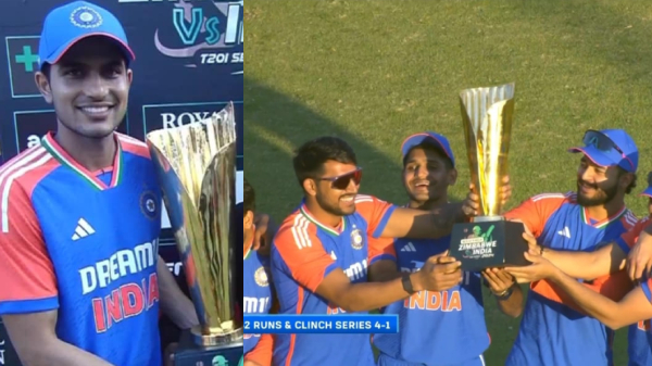 India vs Zimbabwe 5th T20I Award Winners Man of the Series