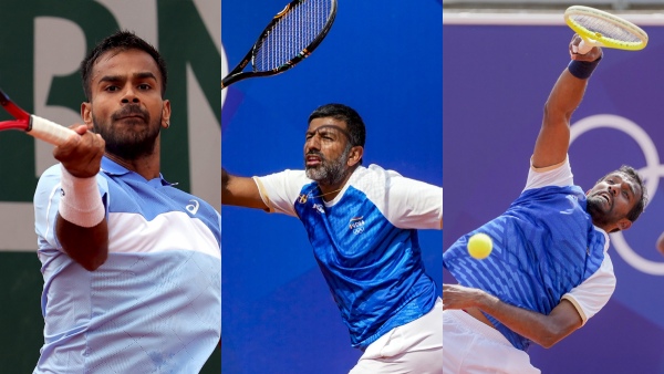 Indian tennis players draw at Paris Olympics 2024