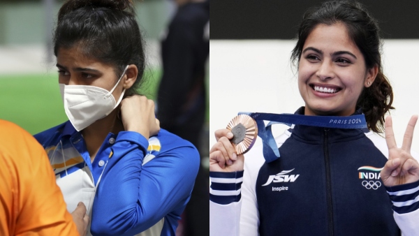 Manu Bhaker turns Tokyo 2020 tears into Paris 2024 Joy Manu Bhaker turns Tokyo 2020 tears into Paris 2024 Joy