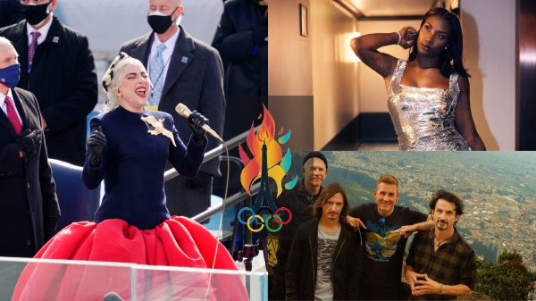 Lady Gaga Aya Nakamura Paris Olympics Opening Ceremony