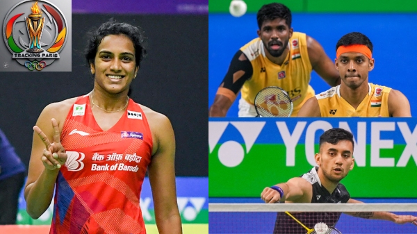 Paris Olympics PV Sindhu Lakshya Sen Chirag Shetty and Satwiksairaj Rankireddy