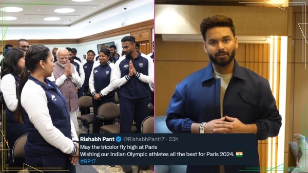 Paris 2024 Rishabh Pant Extends Heartfelt Support to Indian Olympic Contingent