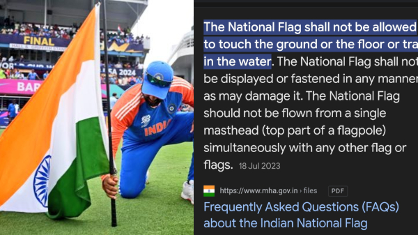 Rohit Sharma Flag Controversy Rohit Sharma Flag Controversy