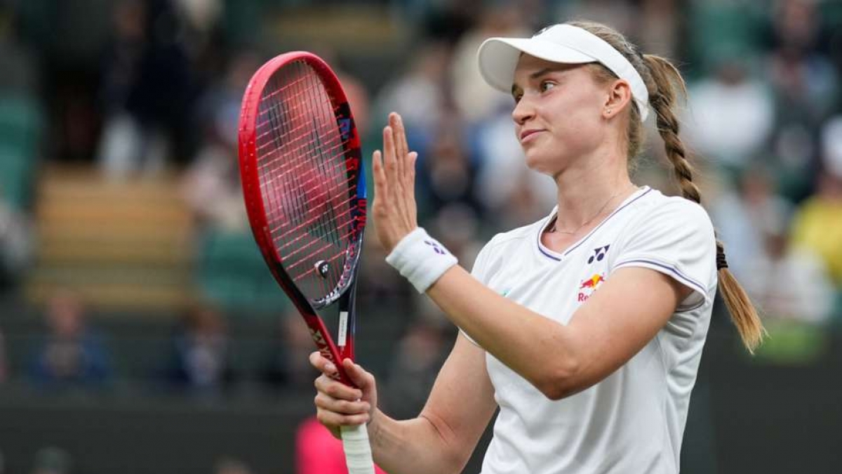 Wimbledon 2024 Rybakina dispatches Svitolina to set up Krejcikova semi-final