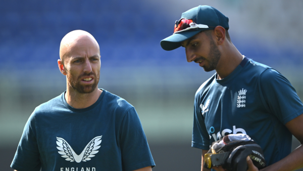 Shoaib Bashir and Jack Leach