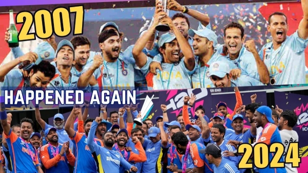 Same in 2007 and 2024 - Unbelievable Coincidences in India s Two T20 World Cup Winning Campaigns Same in 2007 and 2024 - Unbelievable Coincidences in India s Two T20 World Cup Winning Campaigns