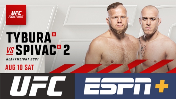 UFC Vegas 95 to be headlined by Tybura vs Spivac