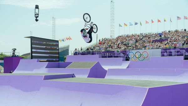 Yawen Deng Wins BMX Gold At Paris Olympics Image Credit UCI Media via Matthieu M tivet The Agency
