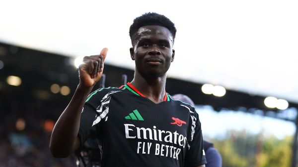 Saka Hits 100 PL Wins Milestone