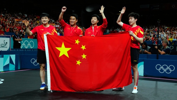 China led the standings for most medals in Table Tennis at Paris Olympics 2024