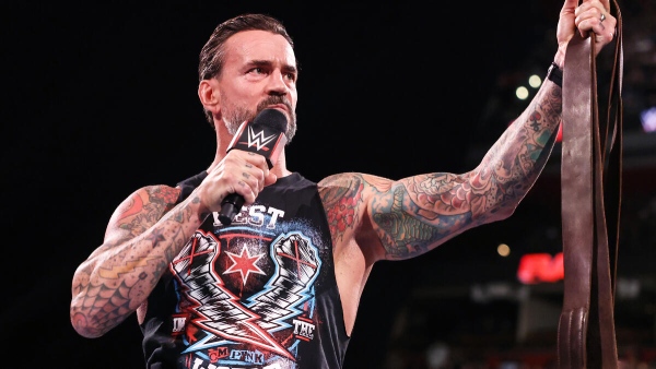 CM Punk on Raw image courtesy WWE com