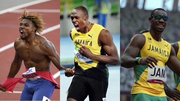 Noah Lyle Usain Bolt and Yohan Blake among fastest 100m men in Olympics History