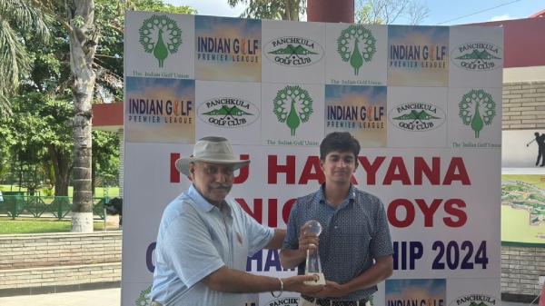 Rakshit Dahiya IGU Haryana State Junior Boys Golf Championship