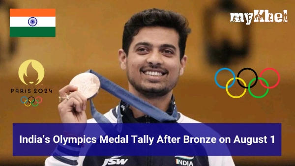 Swapnil Kusale adds a bronze to India s Olympics Medal Tally on August 1 2024
