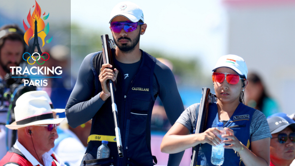 Maheshwari Chauhan Anant Jeet Singh Naruka Paris Olympics