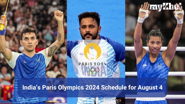 Olympics 2024 Schedule on August 4 for India in Paris