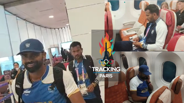 PR Sreejesh Economy Flight Paris Olympics