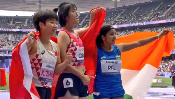 Paris 2024 Paralympics Indian Para-athlete Preeti Pal Makes History with Bronze in 100m T35