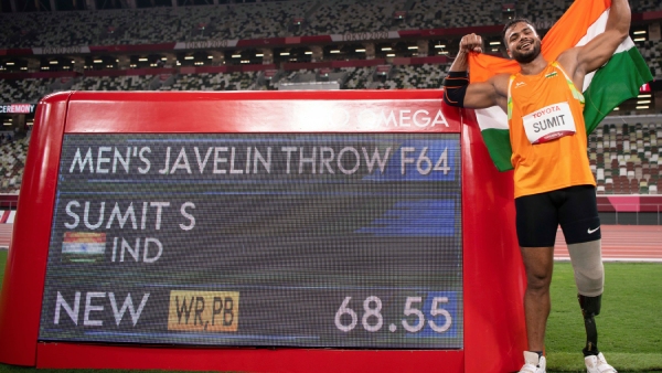Sumit Antil Paris Paralympics