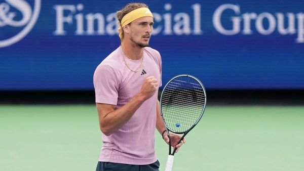 Zverev Hits 50 Wins at Cincinnati