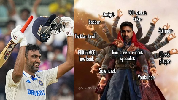 Ravichandran Ashwin memes float on social media after century in IND vs BAN 1st Test