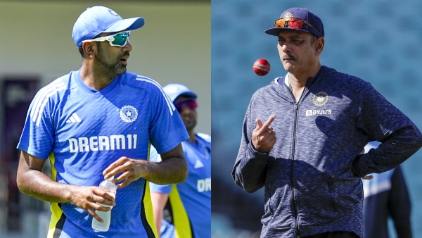 R Ashwin and Ravi Shastri