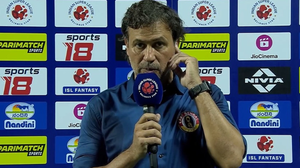 Carles Cuadrat East Bengal vs Kerala Blasters