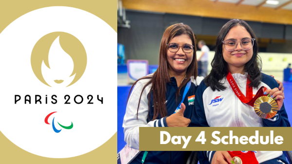 Paris 2024 Paralympics India Schedule on Day 4