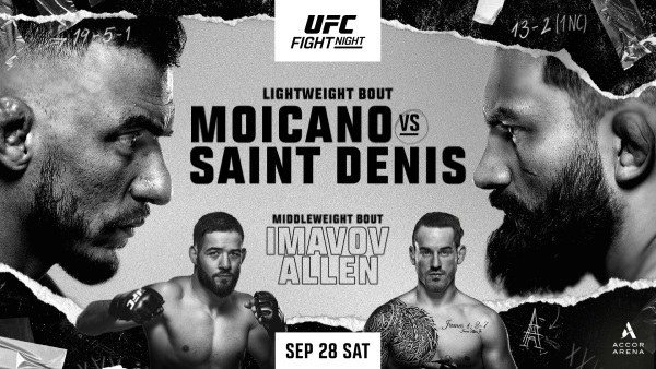 UFC Paris 2024 Fight Card and Live Streaming Details
