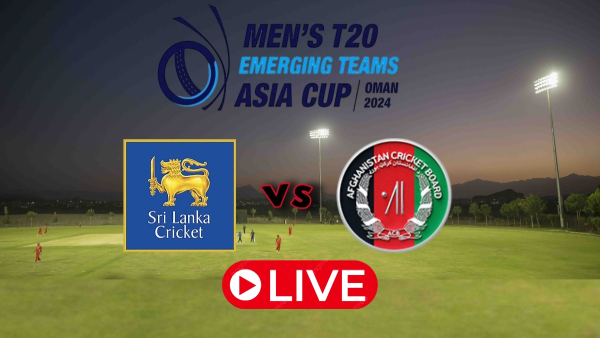Afghanistan A vs Sri Lanka A Live Score