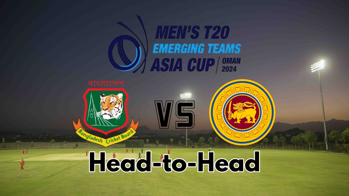 SLA vs BANA Head to Head, Emerging Teams Asia Cup 2024 Sri Lanka A