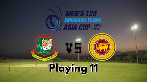 Bangladesh A vs Sri Lanka A playing 11