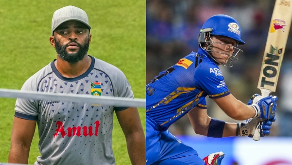 Temba Bavuma and Dewald Brevis