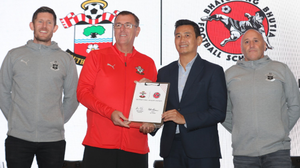 Bhaichung Bhutia Football Schools and Southampton FC Partnership