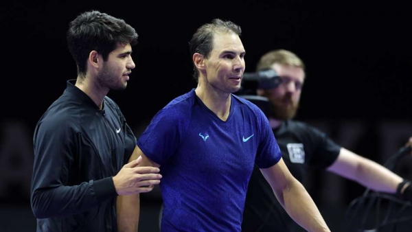 Alcaraz beats Nadal in emotional 6 Kings Slam semi-final