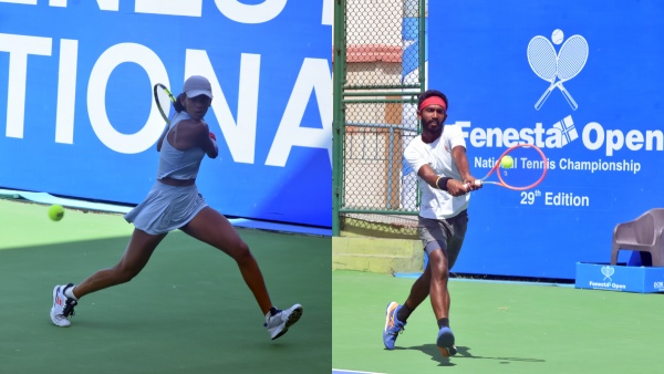 Maaya Revathi and Nitin Kumar Sinha reach Fenesta Open 2024 finals Maaya Revathi and Nitin Kumar Sinha reach Fenesta Open 2024 finals