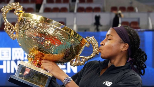 Gauff reassured she is moving in right direction after China Open win