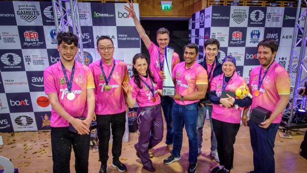 Triveni Continental Kings crowned Global Chess League 2024 champions