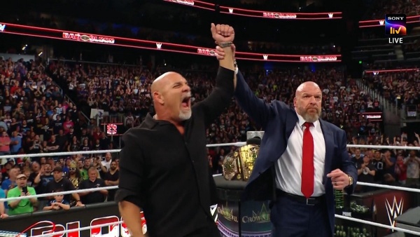 Goldberg at Bad Blood image courtesy X