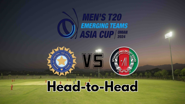 IND-A vs AFG-A Head to Head