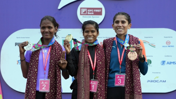 Indian winners in Vedanta Delhi Half Marathon 2024