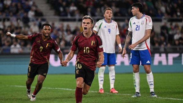 Italy and Belgium End in 2-2 Draw