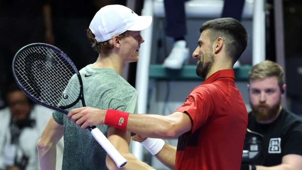 Sinner repeats Djokovic success to reach 6 Kings Slam final